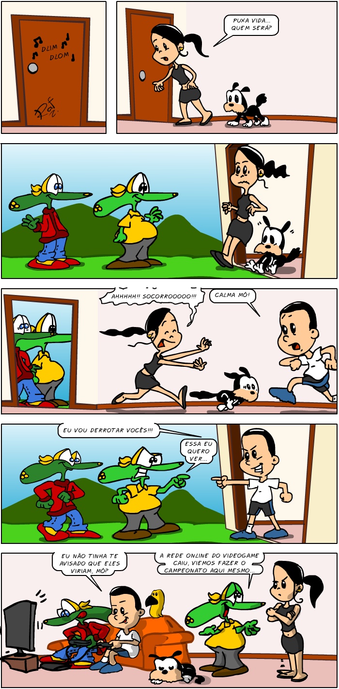 Sapo Brothers, divers�o, tiras, humor, games, jogos, anima��o, anima, quadrinhos, infantil, minja, jones