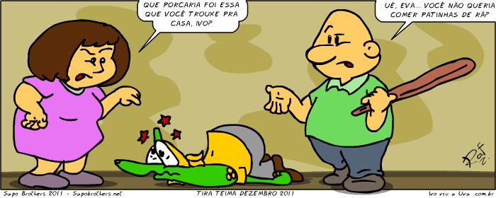 Sapo Brothers, divers�o, tiras, humor, games, jogos, anima��o, anima, quadrinhos, infantil, minja, jones