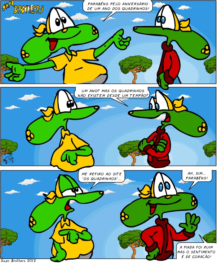 Sapo Brothers, divers�o, tiras, humor, games, jogos, anima��o, anima, quadrinhos, infantil, minja, jones