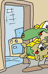 Sapo Brothers, divers�o, tiras, humor, games, jogos, anima��o, anima, quadrinhos, infantil, minja, jones