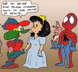 Sapo Brothers, divers�o, tiras, humor, games, jogos, anima��o, anima, quadrinhos, infantil, minja, jones