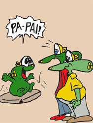 Sapo Brothers, divers�o, tiras, humor, games, jogos, anima��o, anima, quadrinhos, infantil, minja, jones