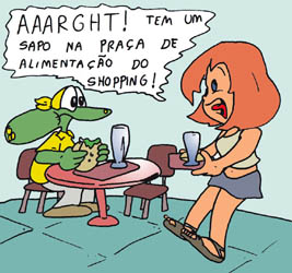 Sapo Brothers, divers�o, tiras, humor, games, jogos, anima��o, anima, quadrinhos, infantil, minja, jones