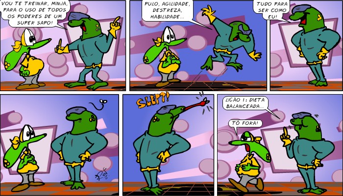 Sapo Brothers, divers�o, tiras, humor, games, jogos, anima��o, anima, quadrinhos, infantil, minja, jones