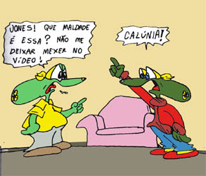 Sapo Brothers, divers�o, tiras, humor, games, jogos, anima��o, anima, quadrinhos, infantil, minja, jones